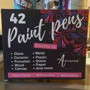 Artistro Paint Pens: Extra Fine Tip 42